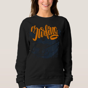Sudadera Playa Malibu California Surfboard Classic Car Beac