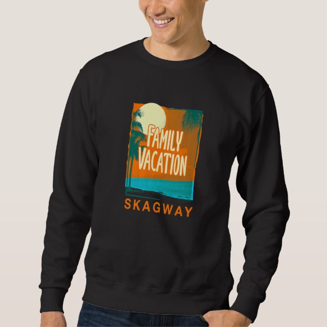 Sudadera Playa Skagway Beach Alaska Beach Bum Tou (Anverso)