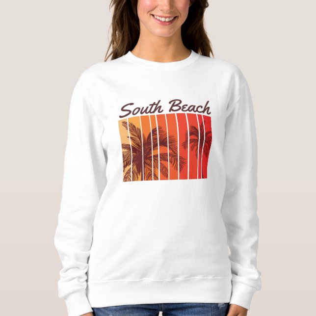 Sudadera Playa Sur (Anverso)