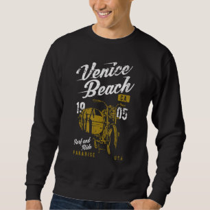 Sudadera Playa Venecia California Retro Vintage Deteriorado