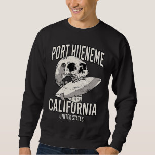 Sudadera Playa Vintage Port Hueneme California CA Retro Sur