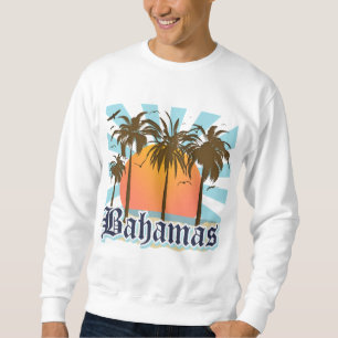 Sudadera Playas de las islas de Bahamas