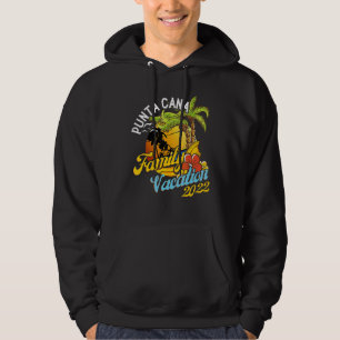 Sudadera Playas Punta Cana Vacaciones Familiares de Palmera