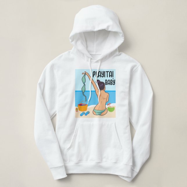 SUDADERA PLAYITA BABY (Diseño del anverso)