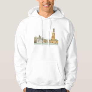 Sudadera Plaza del mercado. Brujas Bélgica