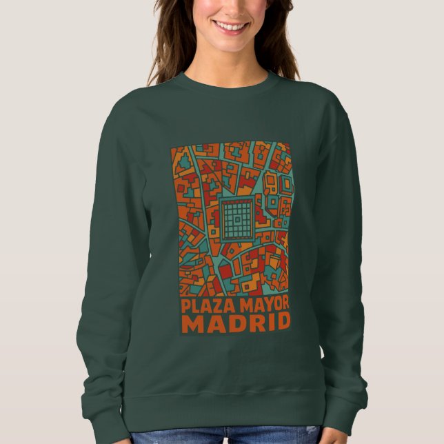 Sudadera Plaza Mayor de Madrid (Anverso)