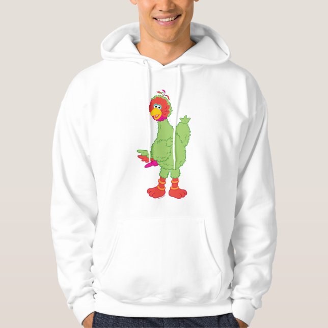 Sudadera Plaza Sésamo Abelardo Montoya (Anverso)