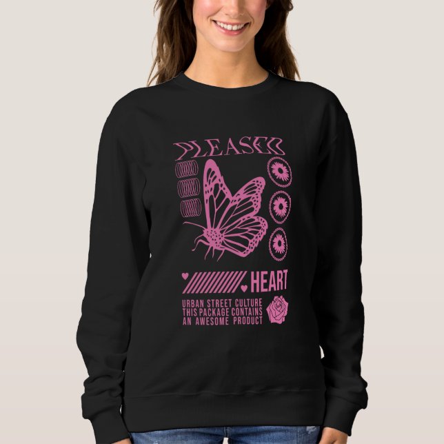 Sudadera Pleased Heart Trending Urban Street (Anverso)