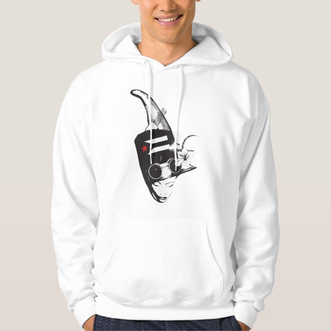 Sudadera Plena Punk Puerto Rican Art Men's Pullover Hoodie (Anverso)