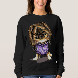 Sudadera Plum Cute Pomeranian