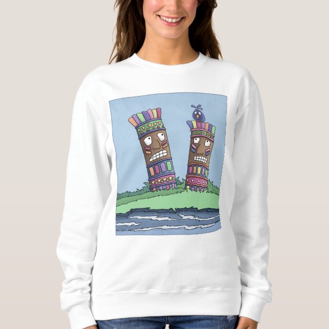 Sudadera Pluma de pájaro de Tiki (Anverso)