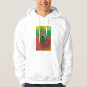 Sudadera Pluma de pavo real en primer plano