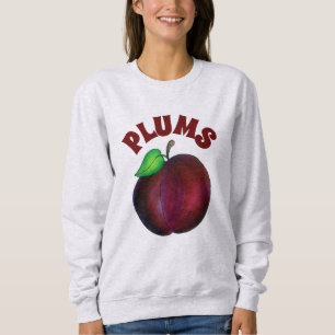 Sudadera Plumas Ripe Verano Pluma Púrpura Fruta Orchard