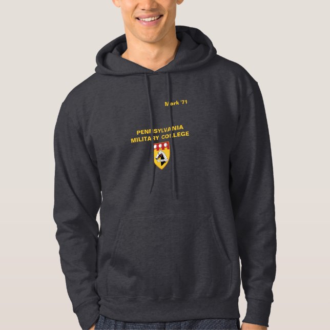 Sudadera * PMC HORSE HEAD HOODIE CON NOMBRE Y CLASE - Texto (Anverso)