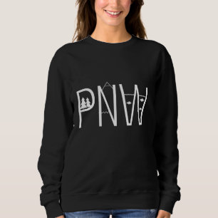 Sudadera PNW Pacífico Noroeste de Oregón Naturaleza de Wash