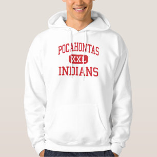 Sudadera Pocahontas - indios - área - Pocahontas Iowa