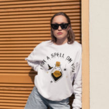 poción de bruja puse un hechizo Halloween de Mujer