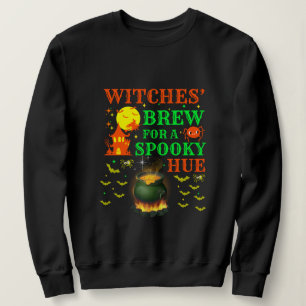 Sudadera Poción de brujas para un diseño de caldero de tono