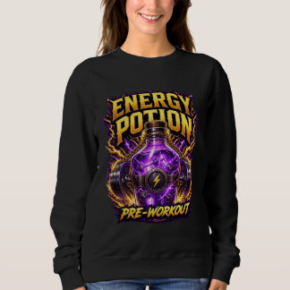 Sudadera Poción de Energía Pre-Entrenamiento Gráfica de Gim