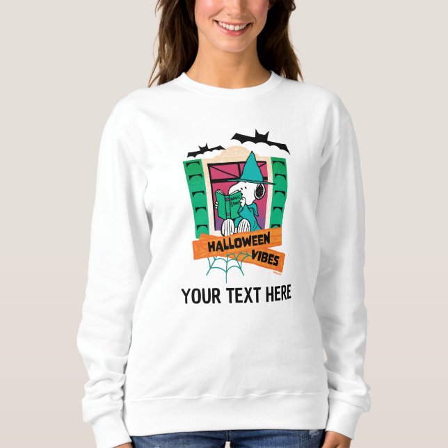 Sudadera Pociones Mágicas de Snoopy de Halloween (Anverso)