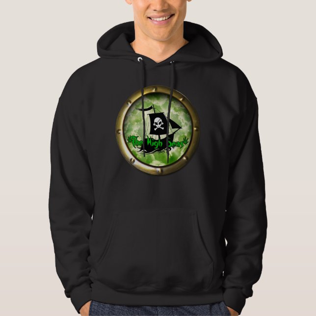 Sudadera Podcast Hoodie de alta mar (Anverso)