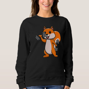 Sudadera Poder de Ardilla Animales de Ardilla Lindo Gráfico