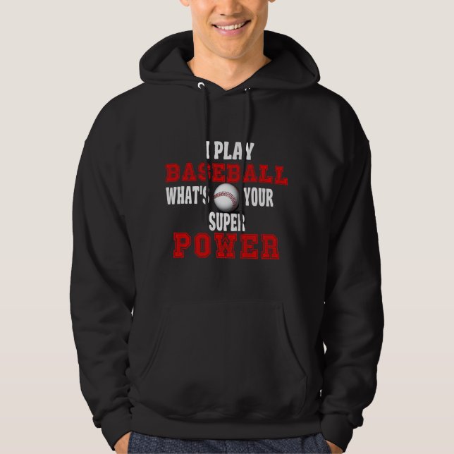 Sudadera Poder de béisbol (Anverso)