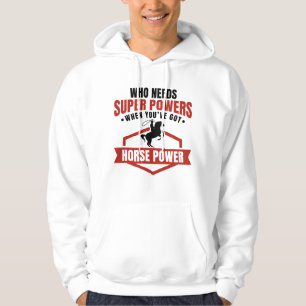 Sudadera Poder de caballo