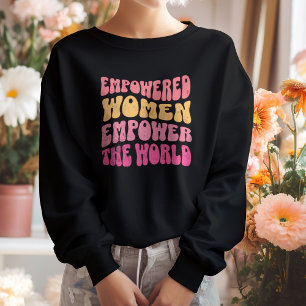 Sudadera Poder de Chica feminista moderno empoderado a las
