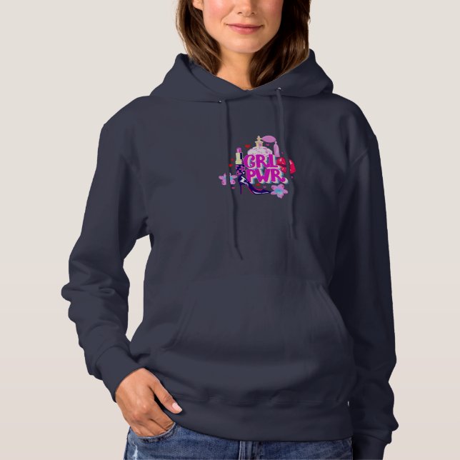 Sudadera Poder de chicas (Anverso)