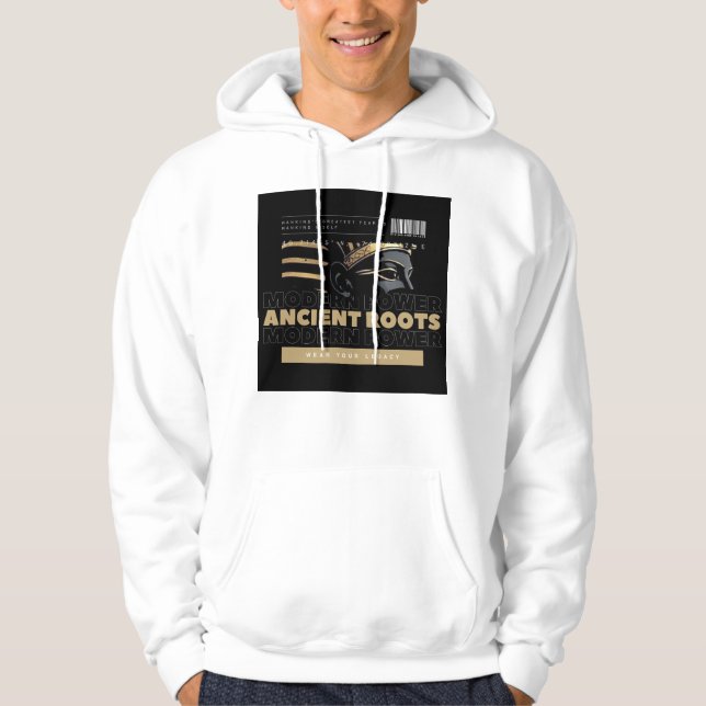 Sudadera Poder Moderno | Raíces Antiguas – Faraón Egipcio (Anverso)