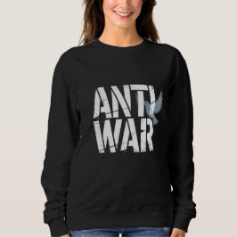 Sudadera Poderosa "anti-guerra" con camiseta de la fuerza d