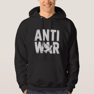 Sudadera Poderosa "anti-guerra" con camiseta de la fuerza d