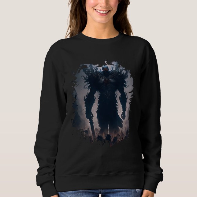 Sudadera Poderoso rey demonio y su reino de oscuridad  1 (Anverso)