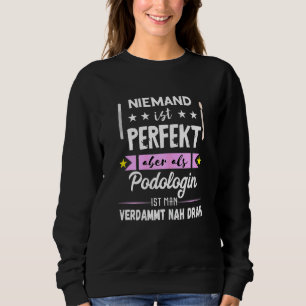 Sudadera Podiatra Nail Studio Podiatrista Foot Care
