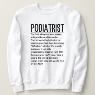 Sudadera Podiatrista