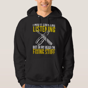Sudadera Podría parecer, pero en mi cabeza estoy arreglando