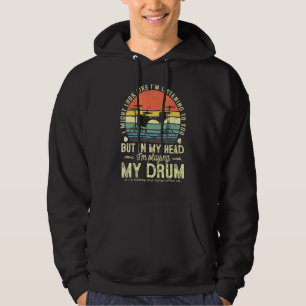 Sudadera Podría Parecer Que Te Escucho El Tambor De Música