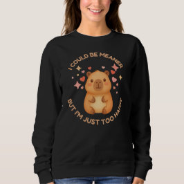 SUDADERA PODRÍA SER MÁS MALVADA PERO ESTOY DEMASIADO FELIZ 