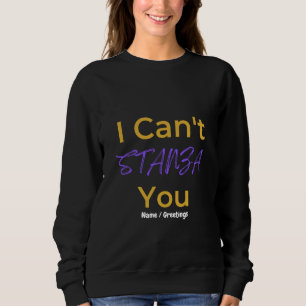 Sudadera Poeesía Divertida Juego de Palabras No Soporto EST