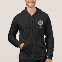 Sudadera Poema de Gregor del clan en negro trasero del