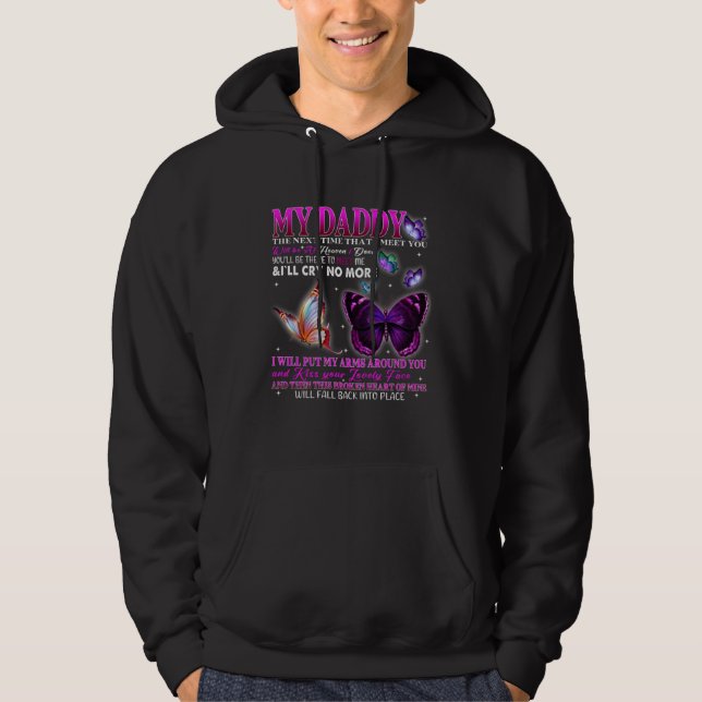 Sudadera Poems For Daughter Son Loved & Missed Dad Memorial (Anverso)