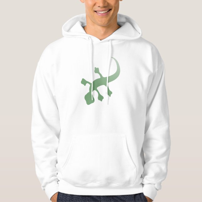 Sudadera Poetica Gecko en Verde (Anverso)