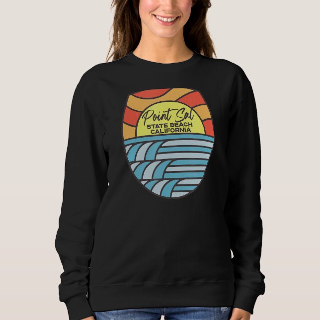 Sudadera Point Sal State Beach California Ca Beach Sunset (Anverso)