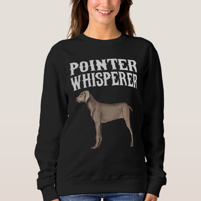 Sudadera Pointer Whisperer Dog (Anverso)