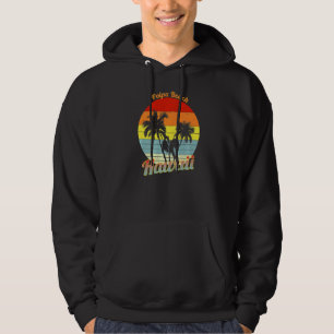 Sudadera Poipu Beach Hawaii Retro Palm Trepical Vacat