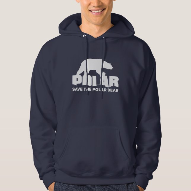 Sudadera POLAR - ahorre el oso polar (Anverso)