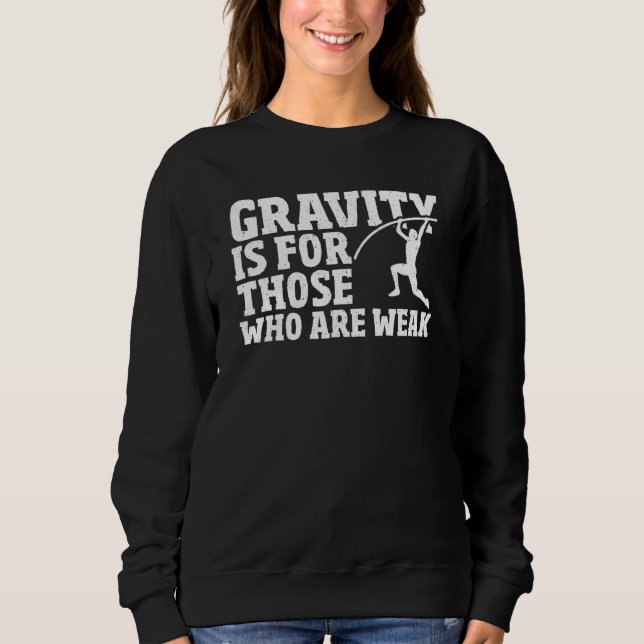 Sudadera Pole Vaulter Pole Vaulting Jumper Pole Vault (Anverso)