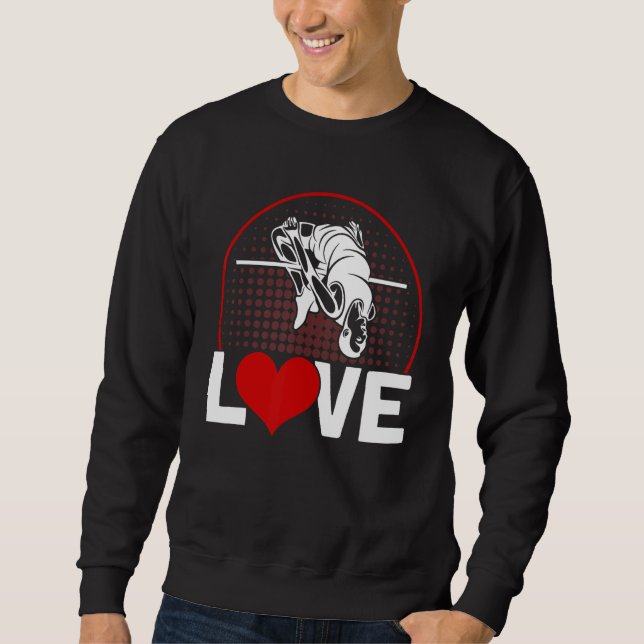 Sudadera Pole Vaulting Love Pole Vault (Anverso)