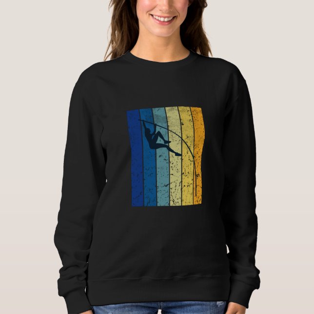 Sudadera Pole Vaulting Retro (Anverso)